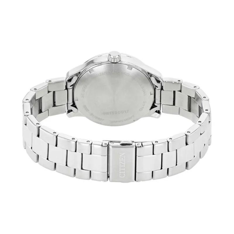 CITIZEN Automatic Mechanical Movement Stainless Steel Strap Watch Men's Watch Black Dial-1