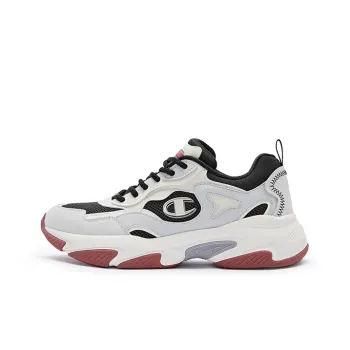 Champion Low Top Chunky Sneakers Men's Cream White/alloy Ash