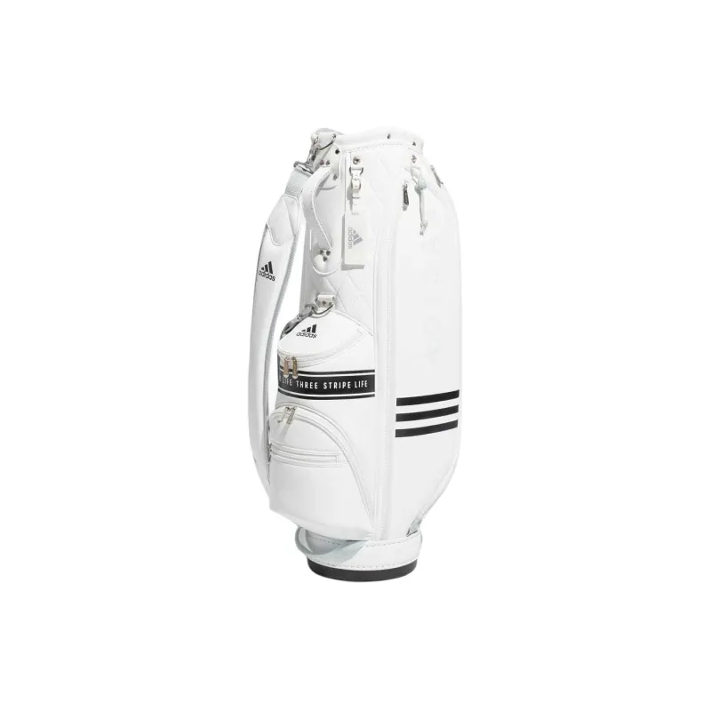 Adidas Synthetic Leather Golf Bag Storage Bags Women's White-0