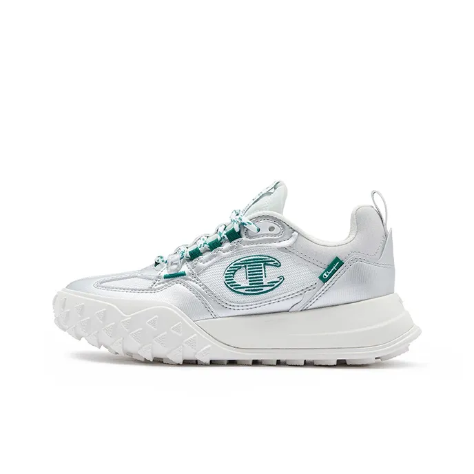 Champion Anti Slip Wear Resistant Running Shoes Women's Silver-0