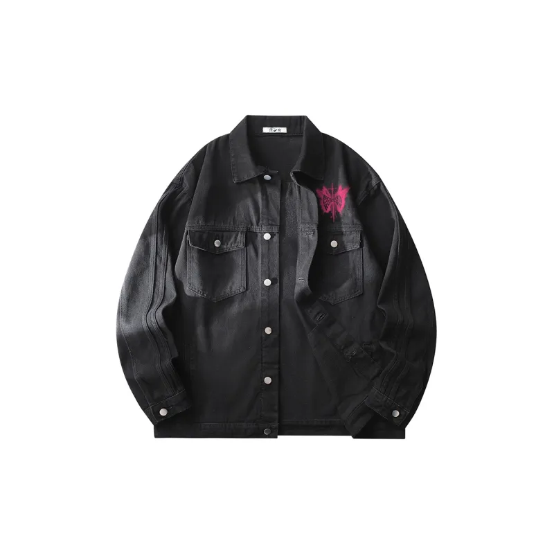 Ice Flying Denim Jackets Unisex-1