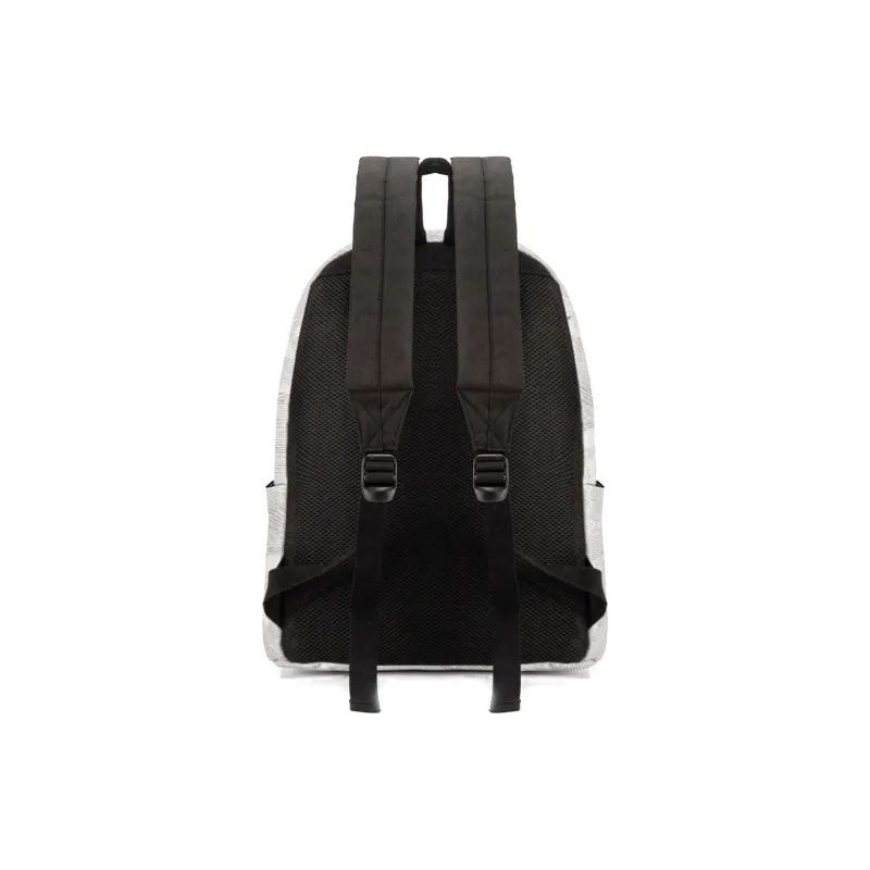 Soundbyte × ONRF Collaboration Polyester Students Backpack Regular Unisex White-3
