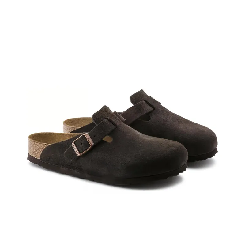 Birkenstock Wrap-toe Slippers Men's Mocha-2