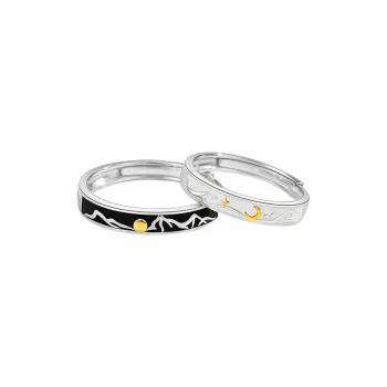 FireMonkey S925 Sterling Silver Rings Unisex