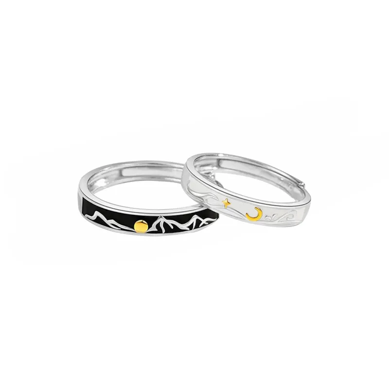 FireMonkey S925 Sterling Silver Rings Unisex-0