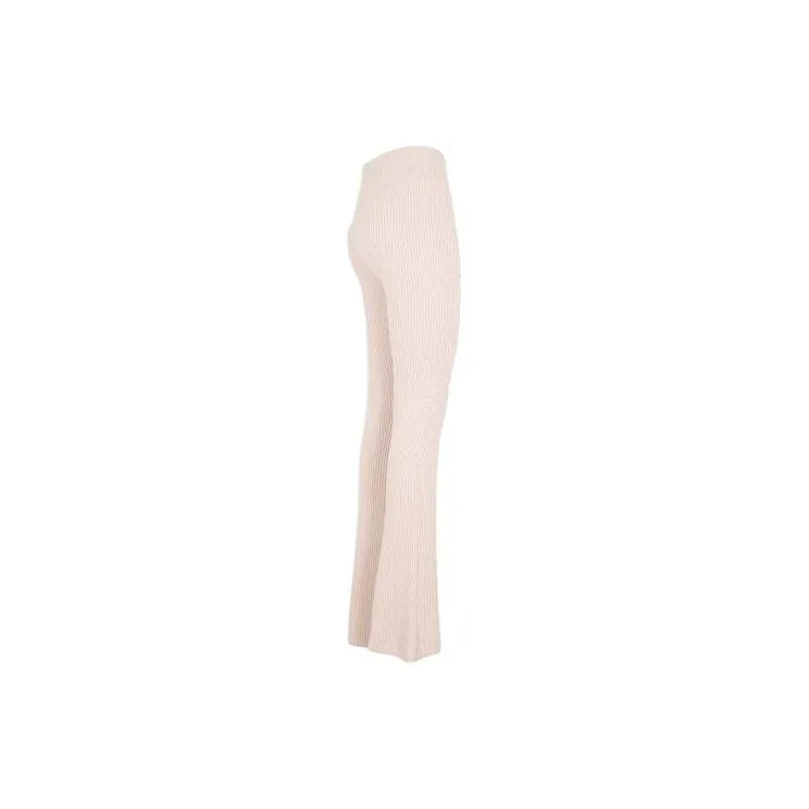 PESERICO High waist Knitted Trousers-2