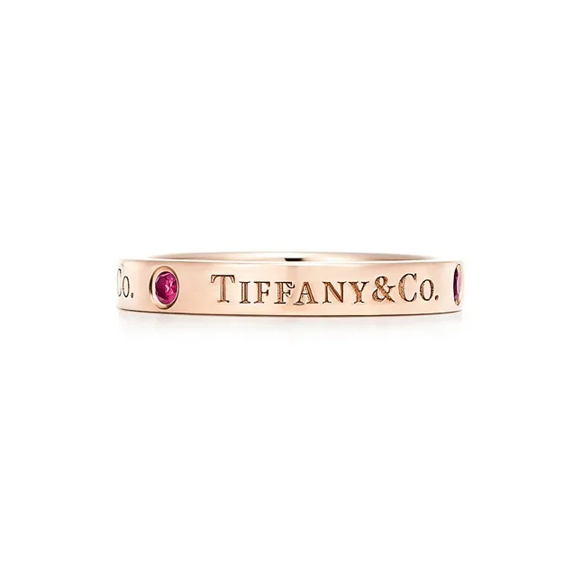 TIFFANY & CO. Karat Gold, 18K Rose Gold Rings Women's-0