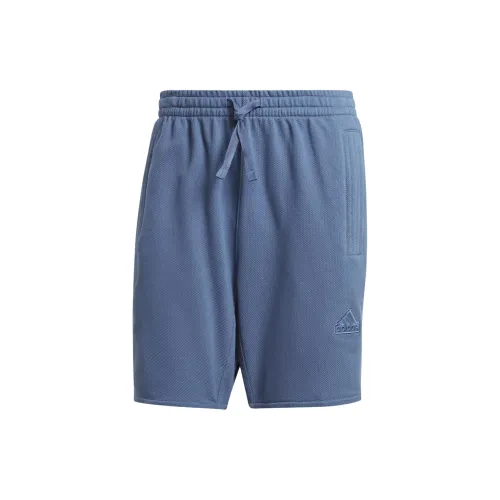 Adidas Lounge Casual Shorts Men Ink Blue