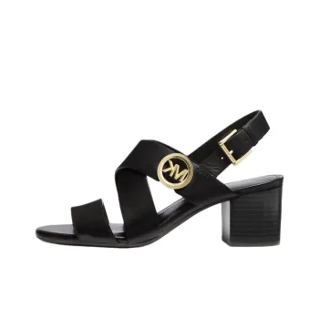 Michael Kors Vera Logo-plaque Leather Sandals