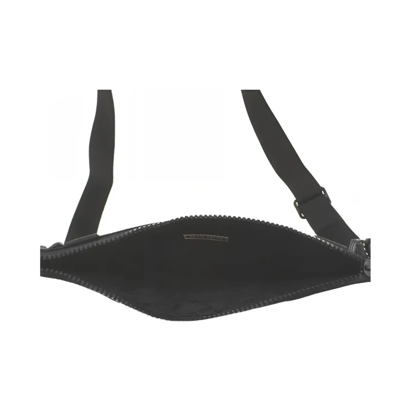 KENZO Nylon Envelope Bag, One Shoulder Crossbody, Clutch Large Size Men's Black-4