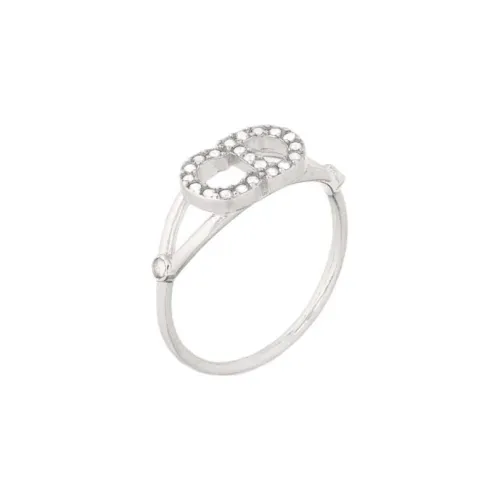 DIOR Metal Rings Women's Silver