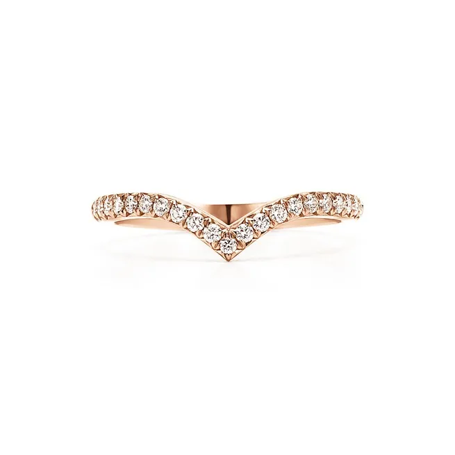 TIFFANY & CO. Tiffany Soleste Series 18K Rose Gold Rings Women's-0