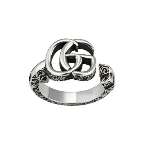 GUCCI Rings Unisex Silver