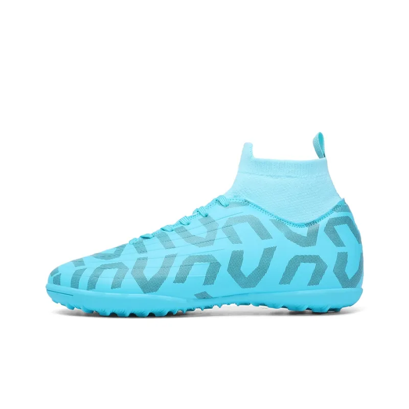 GERTOP Cushioning Anti-Slip Wear-Resistant Breathable Balance Lightweight Sports Soccer Shoes Unisex-0