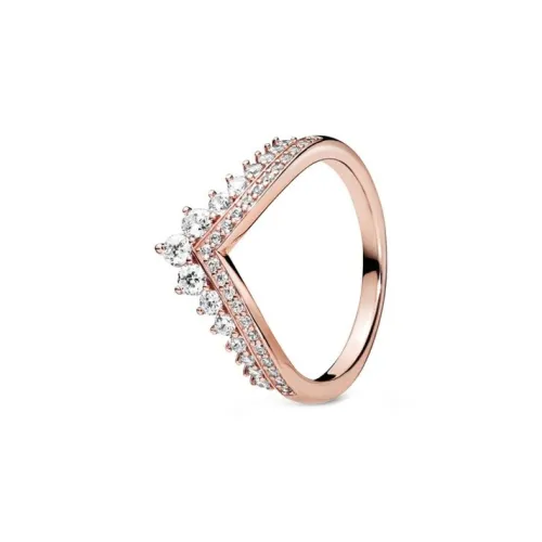 Pandora Rings Women's Rose Gold - Gift Bag Style