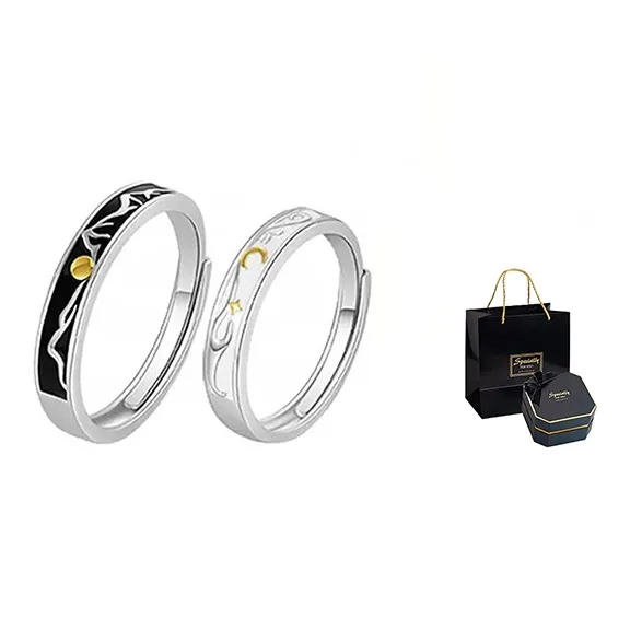 FireMonkey S925 Sterling Silver Rings Unisex-7