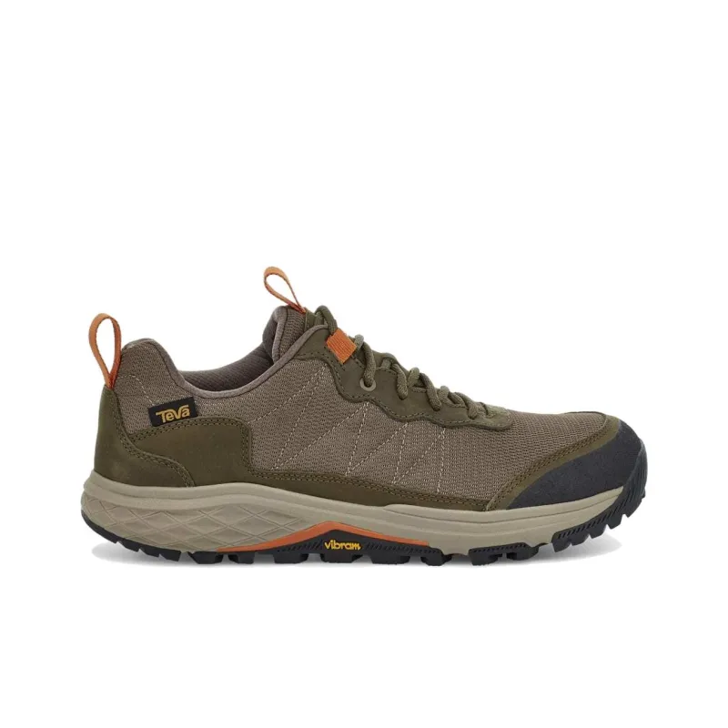 Teva Ridgeview Hiking Abrasion Resistant Breathable Low Top Mountaineering Hiking Shoes Men's Brown Green-1