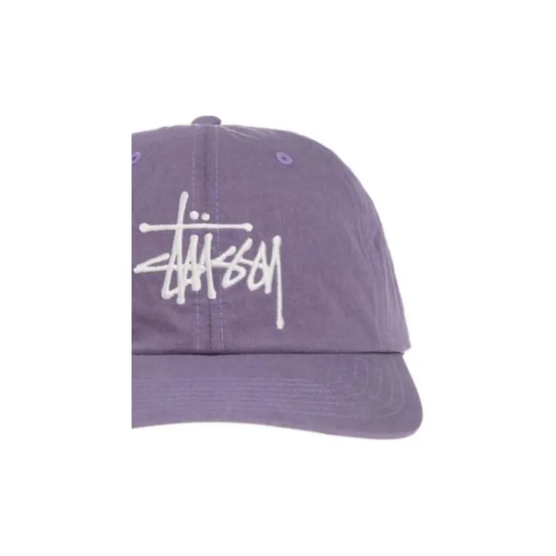 Stussy Cotton Nylon Baseball Caps Men's Purple-2
