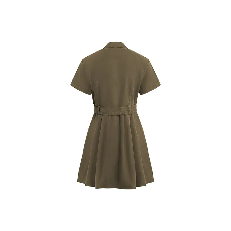 URBAN REVIVO Short Sleeved Dresses Women's-1