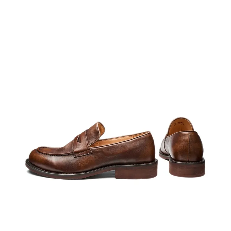 MANSA Loafers Men Black/Coffee-8