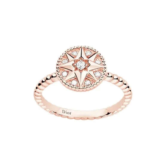 DIOR Rings Women's Rose Gold-0