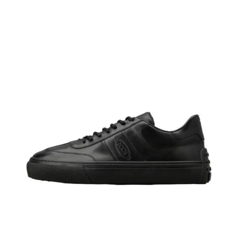 TOD'S Logo-debossed Leather Sneakers-0