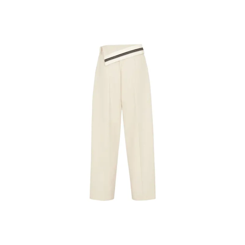 FENDI Asymmetric Tailored Trousers-1