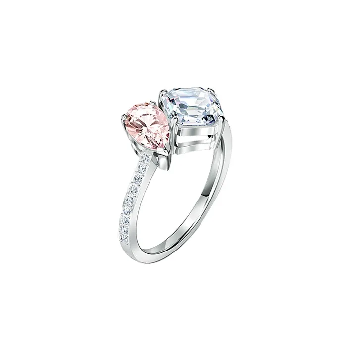 Swarovski Attract Soul Gold Plated Rings Women's-0