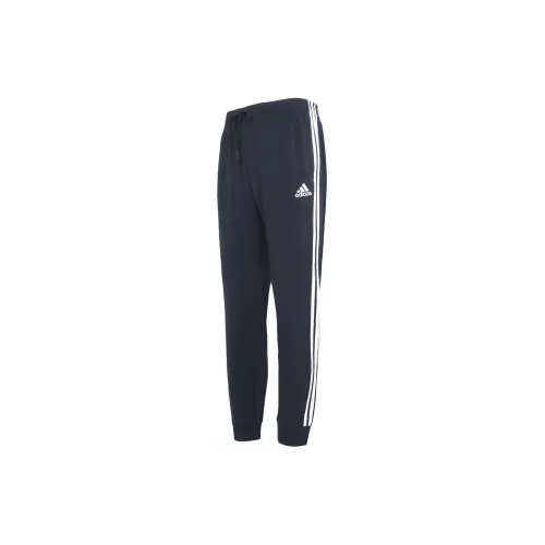 Adidas Knitted Sweatpants Men Blue Black