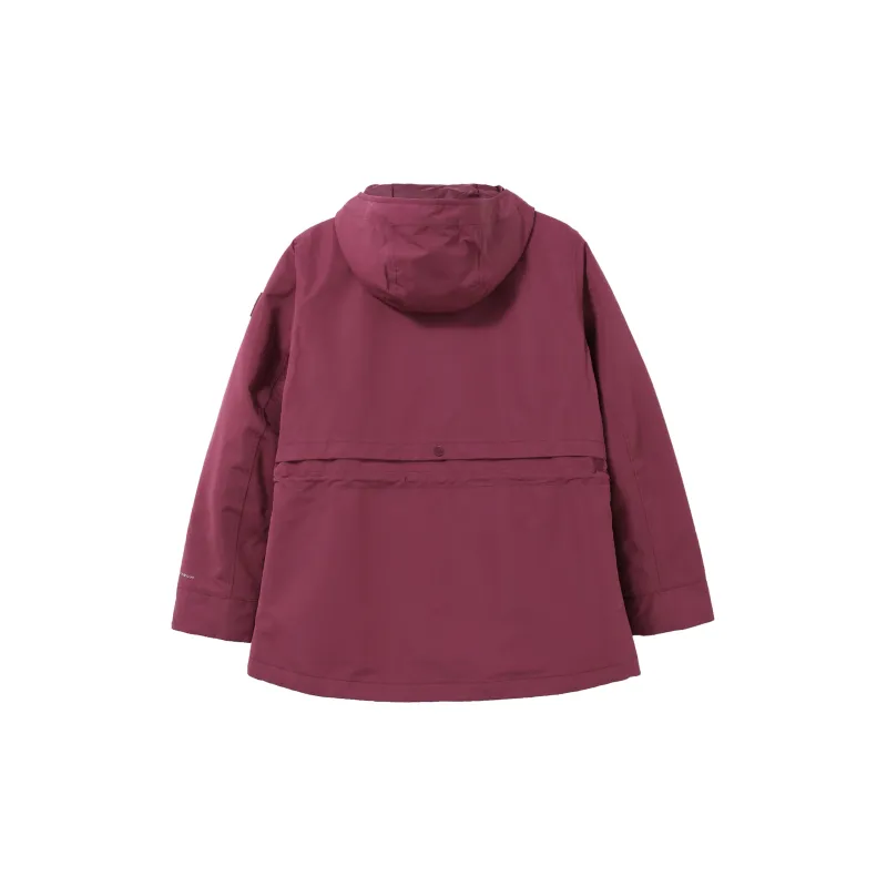 Columbia Waterproof And Windproof Windbreaker Jacket Women's Dark Purple-1