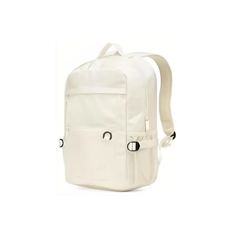 Skechers Fabric Backpack Large Size Unisex Tofu White-1