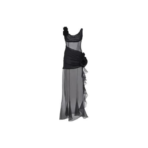 Alessandra Rich Evening Dress Women's Black