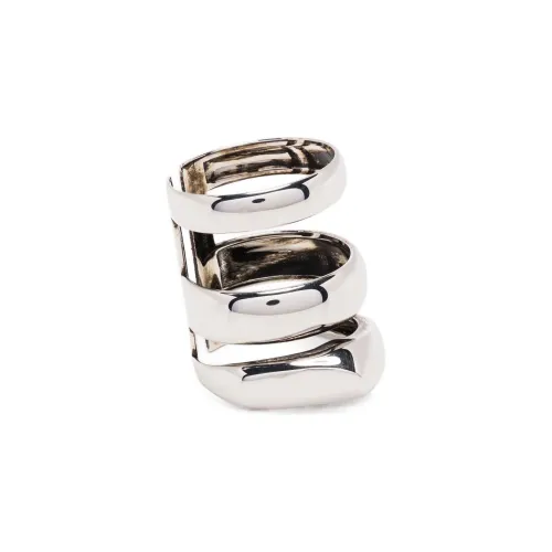 Alexander McQueen Rings Unisex Silver