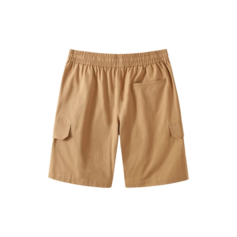 CAMEL Cargo Shorts Men-7