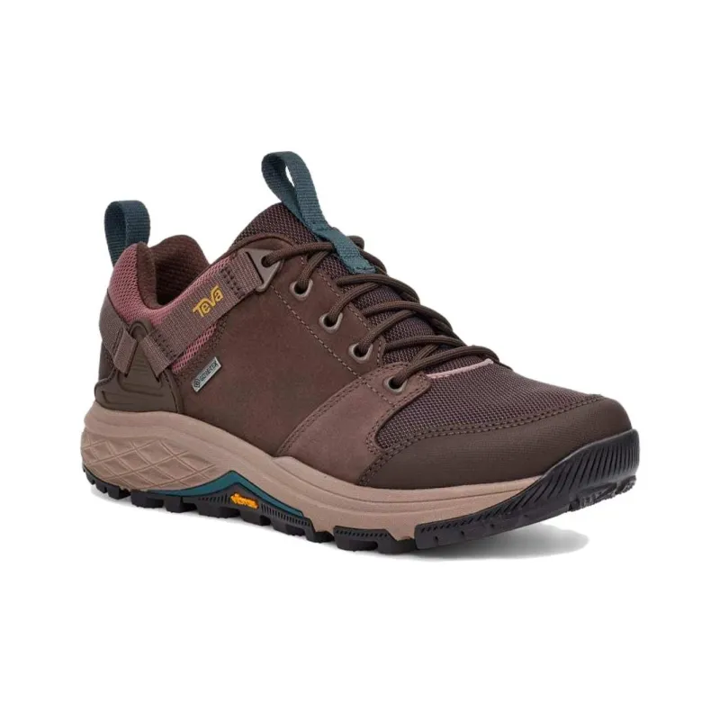 Teva Grandview Gore-Tex Hiking Cushioning Anti-Slip And Wear-Resistant Low-Top Trekking Shoes Women's Maroon-2