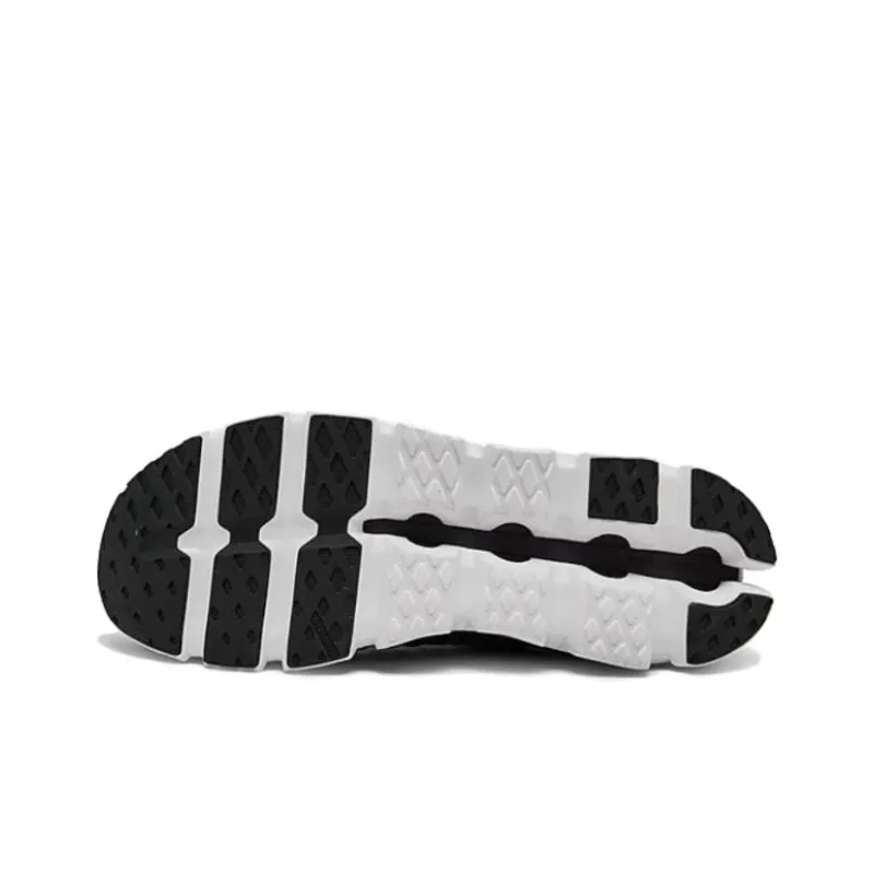 On Cloudswift Anti-Slip Wear-Resistant Low-Top Running Shoes Men's Black-4