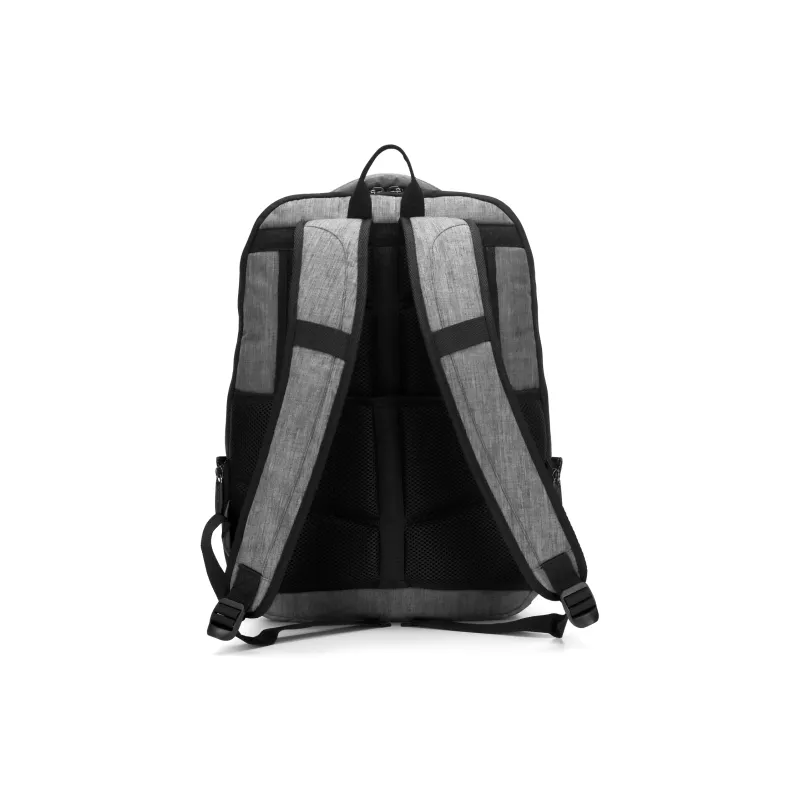 Traveler's Choice Fabric Commute Backpack Unisex Deep Sea Blue/Subtle Grey/Starry Black-10