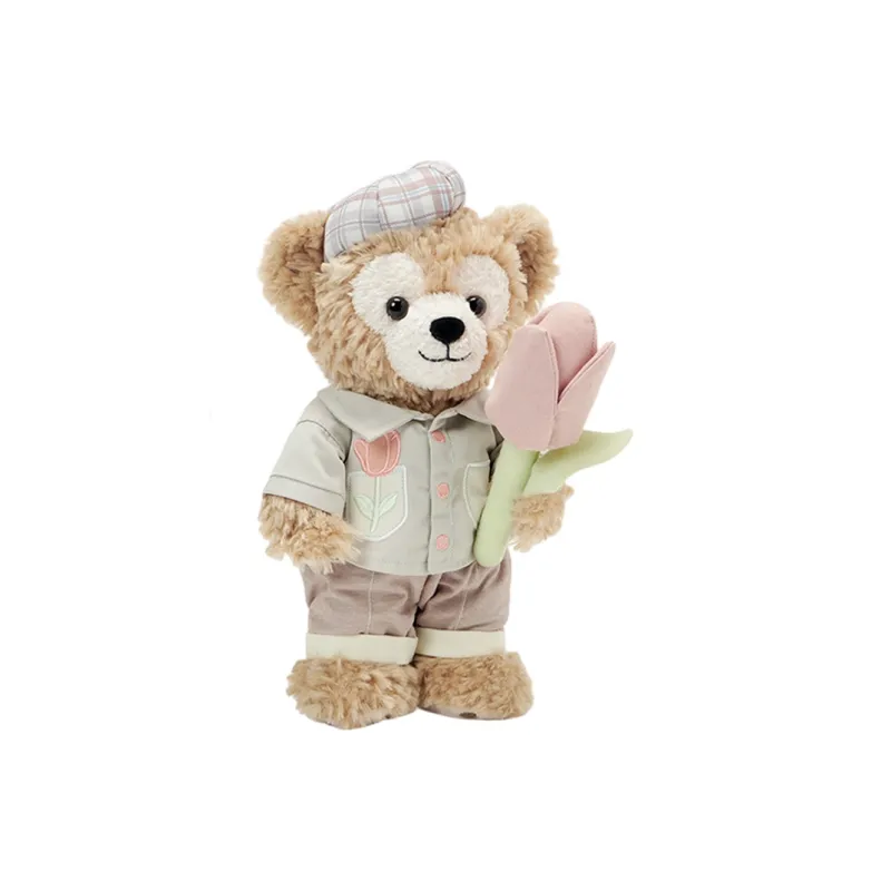 Disney Duffy 2024 Spring Duffy And Friends Collection Dolls Plush Doll 21.5cm Height-0