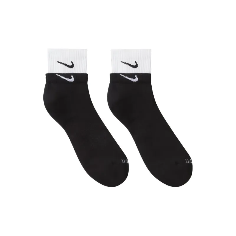 Nike Mid Calf Socks Unisex Combo Set Black-1
