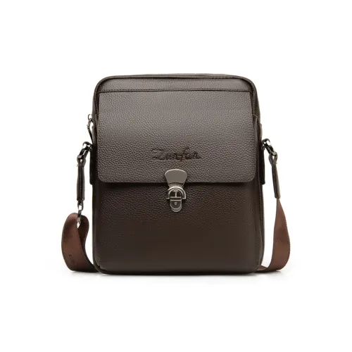 Venerable Brahma Cow Leather Crossbody Bag, Shoulder Bag Men
s