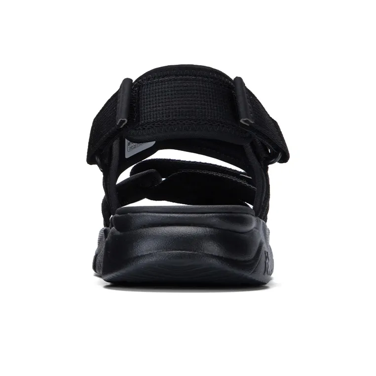 Kappa Jungle Lion Collection Beach Sandals Unisex Black-4