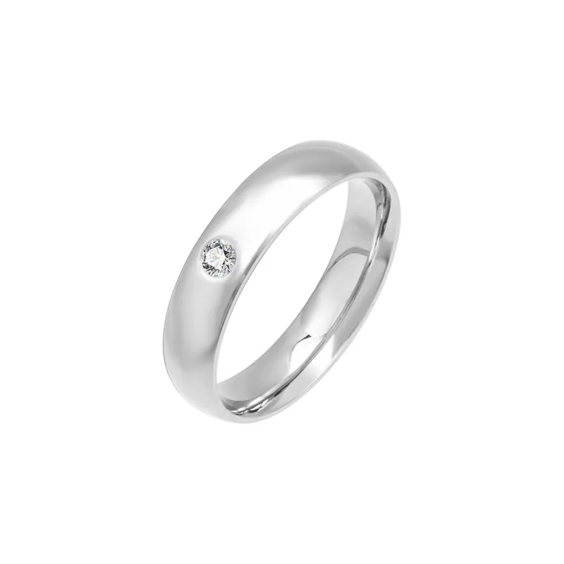 Cooraree Titanium Steel Rings Unisex-3