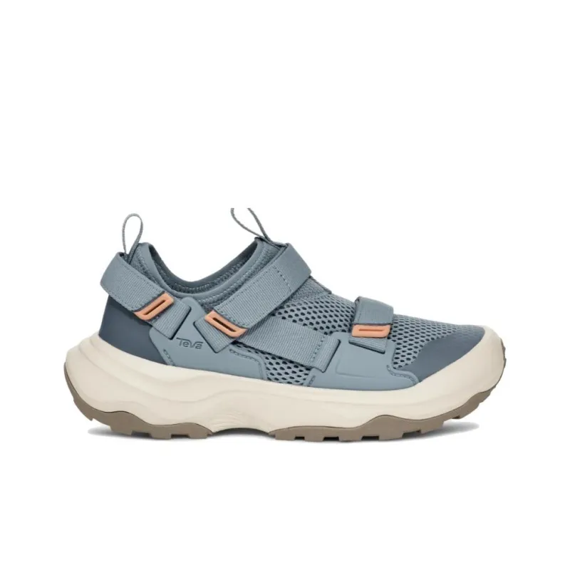Teva Outflow Anti Slip Wear Resistant Low Top Casual Shoes Women's Blue-1