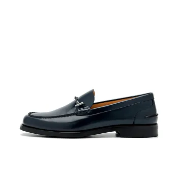 PEDRO Dress Shoes Men Low Top Black/Dark Blue