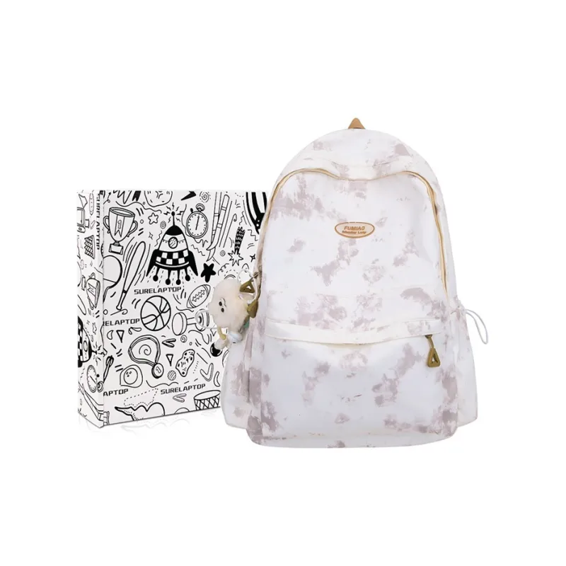 SURELAPTOP Nylon Backpack Computer Backpack Backpack Regular Unisex Multicolor-10