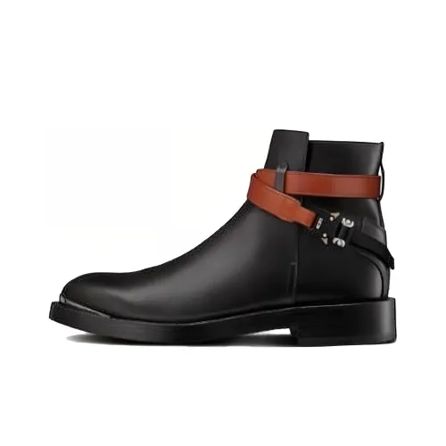 DIOR Evidence Ankle Boots Men Camel/Black