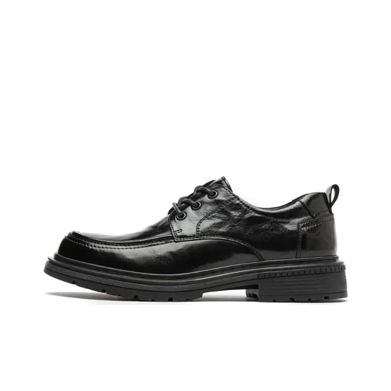 WEISHIBANGWEI Dress Shoes Men's Black-0