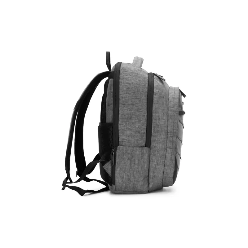 Traveler's Choice Fabric Commute Backpack Unisex Deep Sea Blue/Subtle Grey/Starry Black-9