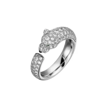 CARTIER 18K White Gold Rings Unisex