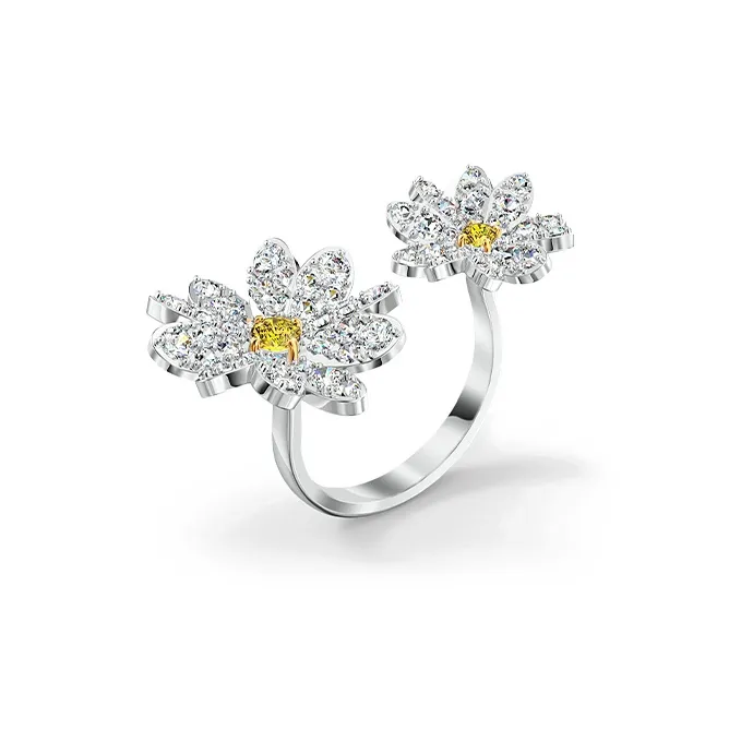 Swarovski Eternal Flower Rings Women's-2